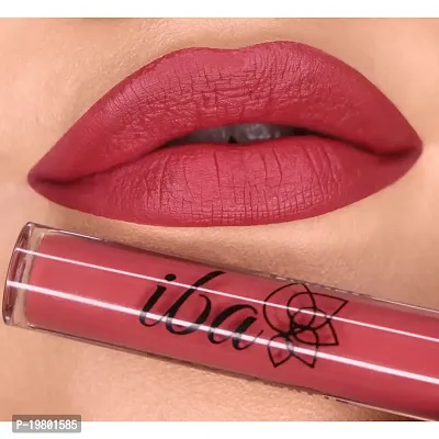 Iba Maxx Matte Liquid Lipstick Blissful Mocha, 2.6 Ml | Transfer Proof | Highly Pigmented | Non Drying | Vegan  Cruelty Free-thumb3