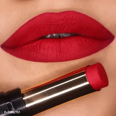 Iba Must Have Transfer Proof Ultra Matte Lipstick Shade 01 Nikkah Red 3.2g | Enriched with Vitamin E and Cocoa Butter | Highly Pigmented and Long Lasting Matte Finish | Waterproof | 100% Vegan-thumb2