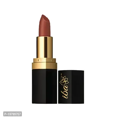 Iba Long Stay Matte Lipstick Shade M20 Truffle Candy, 4g | Intense Colour | Highly Pigmented and Long Lasting Matte Finish | Enriched with Vitamin E | 100% Natural, Vegan  Cruelty Free-thumb0