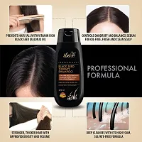 Iba Professional Black Seed Therapy Shampoo | Kalonji Extract For Healthy Scalp  Stronger Hair | Deep Cleansing Formula For All Hair Types | No Sulfate No Paraben, 230 ml-thumb3