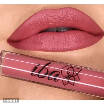 Iba Maxx Matte Liquid Lipstick Shade - Nude Twist, 2.6ml | Transfer proof | Velvet Matte Finish | Highly Pigmented and Long Lasting | Full Coverage | Non-Drying| 100% Vegan  Cruelty Free-thumb2