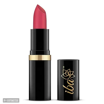 Iba Pure Lips Moisturizing Lipstick Shade A80 Pink Blush 4g | Intense Colour | Highly Pigmented and Creamy Long Lasting | Glossy Finish | Enriched with Vitamin E | 100% Natural Vegan  Cruelty Free