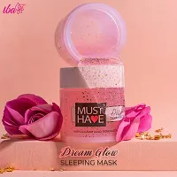 Iba Must Have Dream Glow Sleeping Mask l With 24K Gold Rose Water Hyaluronic Acid-thumb4