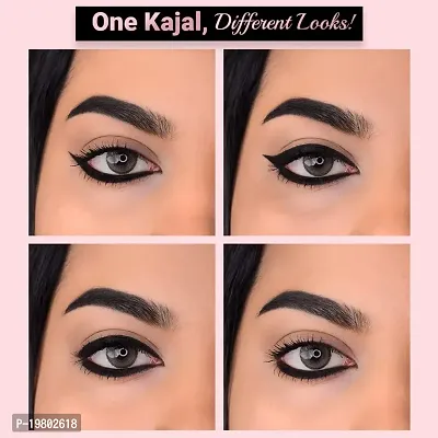 Iba Must Have HD Gel Kajal with Free Sharpner - Deep Black | 36 Hr Stay Eye Makeup| Waterproof  Smudge proof | 100% Vegan  Cruelty Free-thumb4