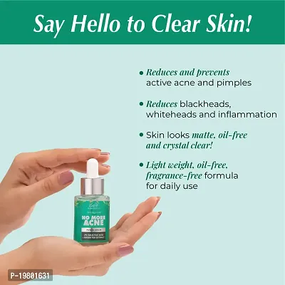 Iba Crystal Clear No More Acne 2% Salicylic Acid Power Serum l For Acne, Pimples, Blackheads  Open Pores l For Oily or Combination Skin l 30 ml-thumb5