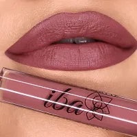 Iba Maxx Matte Liquid Lipstick Shade - Beautiful Mauve 2.6ml | Transfer proof | Velvet Matte Finish | Highly Pigmented and Long Lasting | Full Coverage | Non-Dryiny-thumb4