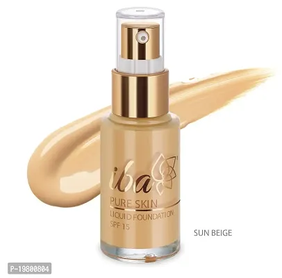 Iba Primer + Foundation + Compact Combo ml, Sun Beige, 30 millilitre l Long Lasting, Full Coverage Base Makeup l Vegan  Cruelty Free-thumb2