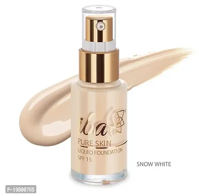 Iba Primer + Foundation + Compact Combo, Snow White, 30 millilitre l Long Lasting, Full Coverage Base Makeup l Vegan  Cruelty Free-thumb2