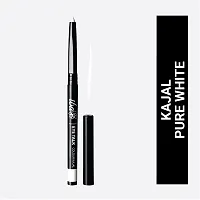 Iba Eye Talk Colour Kajal - 02 Pure White | 16 Hr Smudge Proof  Waterproof Eye Makeup | Bold Colour  Velvet finish | 100% Vegan  Cruelty Free-thumb1