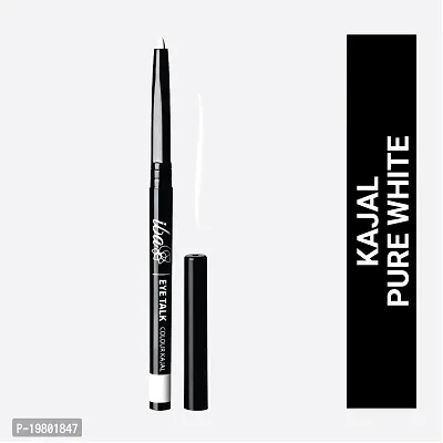 Iba Eye Talk Colour Kajal - 02 Pure White | 16 Hr Smudge Proof  Waterproof Eye Makeup | Bold Colour  Velvet finish | 100% Vegan  Cruelty Free-thumb2