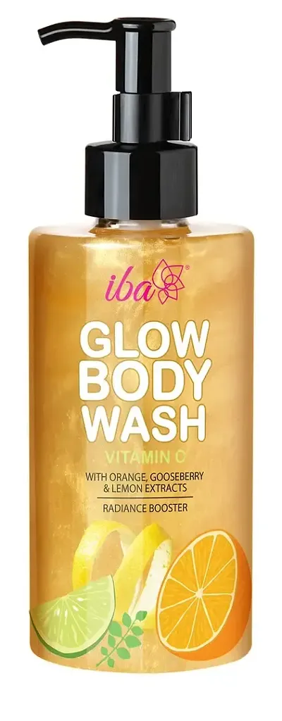 Iba Vitamin C Glow Body Wash l No Parabens No Sulfates l For Cleansed  Glowing Skin- 320 ML