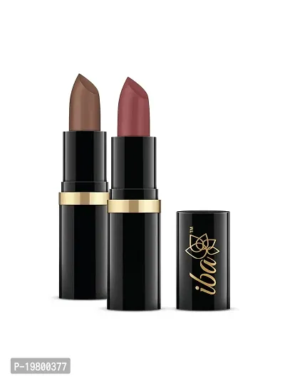 Iba Moisture Rich lipstick Combo ndash; Nude Brown l 100% Vegan  Natural l Highly Pigmented