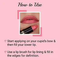 Iba Pure Lips Moisturizing Lipstick Shade A80 Pink Blush 4g | Intense Colour | Highly Pigmented and Creamy Long Lasting | Glossy Finish | Enriched with Vitamin E | 100% Natural Vegan  Cruelty Free-thumb4