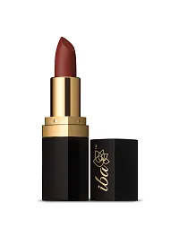 Iba Long Stay Matte Lipstick Shade M02 Mocha Shot, 4g | Intense Colour | Highly Pigmented and Long Lasting Matte Finish | Enriched with Vitamin E | 100% Natural, Vegan  Cruelty Free-thumb1