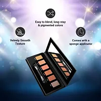 Iba Eye Talk Hd Eye Shadow, Glam Life, 6 g l Velvety Smooth l Easy to blend l Long-stay high-intensity colors-thumb3