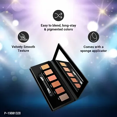 Iba Eye Talk Hd Eye Shadow, Glam Life, 6 g l Velvety Smooth l Easy to blend l Long-stay high-intensity colors-thumb4