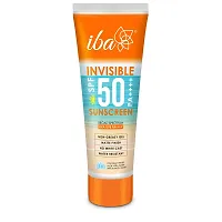 Iba Invisible Spf 50 Sunscreen Pa++++ For All Skin Types Gel Based Oil Free Matte Finish Paraben Free-thumb3