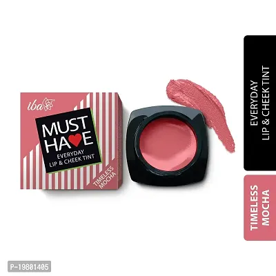 Iba Must Have Everyday Lip  Cheek Tint (Timeless Mocha) l Vegan  Cruelty-Free l 100% Natural