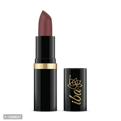 Iba Moisture Rich Lipstick Shade A46 Spicy Nude Glossy, 4 Gm (Pack of 1) l 100% Vegan  Natural l Highly Pigmented
