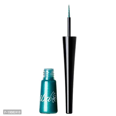 Iba Eye Talk Liquid Eyeliner - 03 Glamorous Green | 18 Hr Waterproof, No Fade  Smudge proof Eye Makeup | Quick Drying | Matte Finish | 100% Vegan  Cruelty Free-thumb2