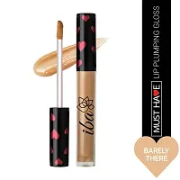 Iba Must Have Lip Plumping Gloss - Barely There 2.6ml | Enriched with Avocado Oil  Shea Butter | Lightweight Non-Sticky  Tinted Gloss Hydrating Lip Gloss | For Smooth  Shiny Lips | Instant Plumping and Nourishing Lips Gloss|-thumb1