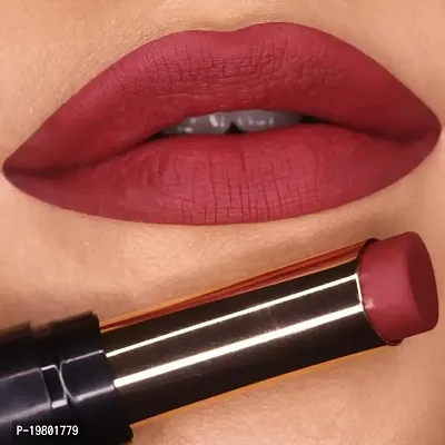 Iba Must Have Transfer Proof Ultra Matte Lipstick Shade 04 Friends Forever, 3.2g | Enriched with Vitamin E and Cocoa Butter | Highly Pigmented and Long Lasting Matte Finish | Waterproof | 100% Vegan-thumb3