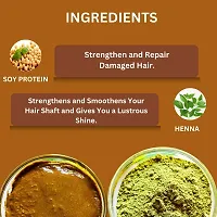 Iba Hair Colour - Medium Brown, 70g | 100% Pure Henna Based Powder Sachet | Naturally Coloured Hair  Long Lasting | Conditioning | Reduced Hair fall  Hair Damage | Shine  Nourish Hair | Paraben, Ch-thumb4