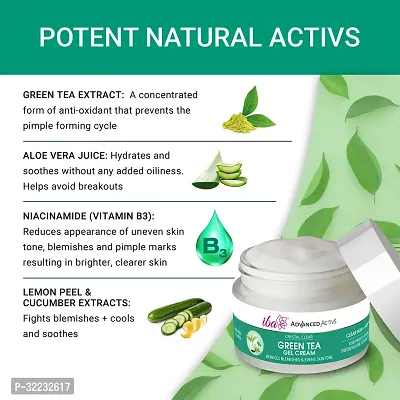 Iba Advanced Activs Crystal Clear Green Tea Gel Cream, 50g-thumb2