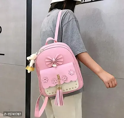 Stylish Backpack cum Handbag cum Shoulder Bag For Women & Girls