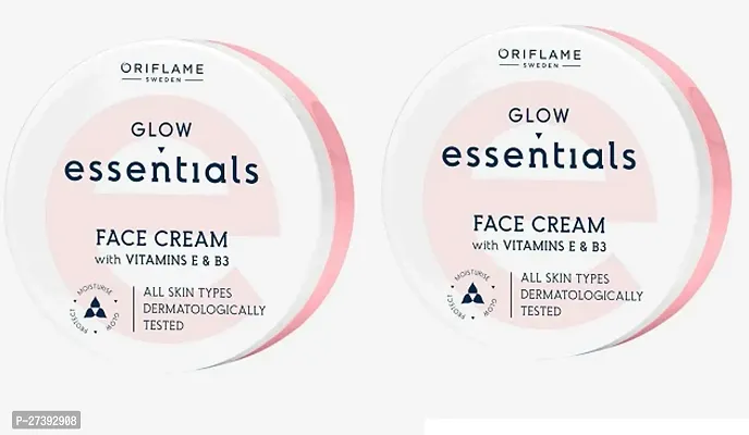 Oriflame Glow Essentials Face Cream with Vitamins E and  B3-thumb0