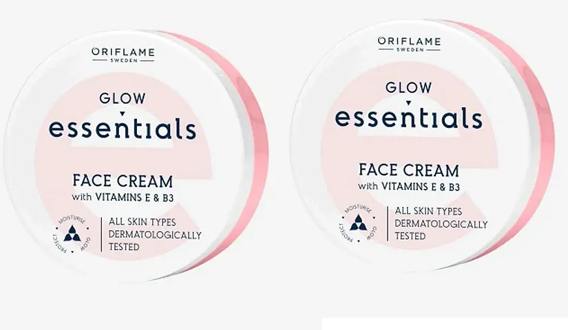 Oriflame Glow Essentials Face Cream with Vitamins E and  B3