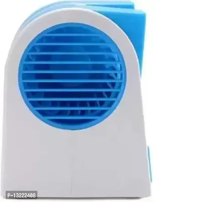 Blue Color Mini Small Portable Cooling Fan | USB Operated Single Blower Mini Desktop Cooler-thumb4