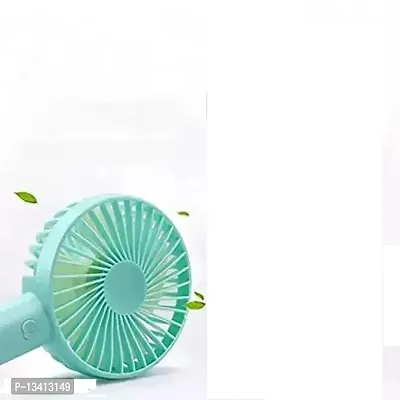 Blue color Portable Handle Mini Fan with Stand SS-2-thumb4