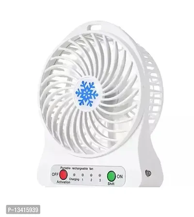 White color  3 Speed Portable Fan