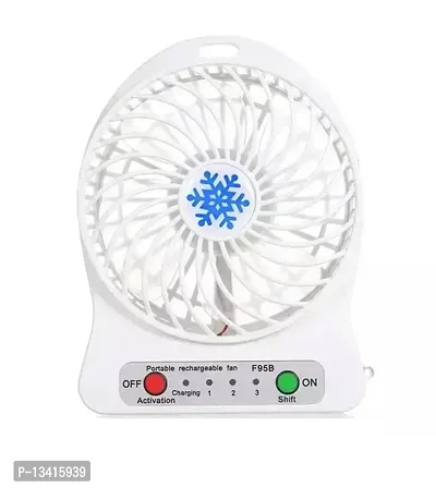 White color  3 Speed Portable Fan-thumb2