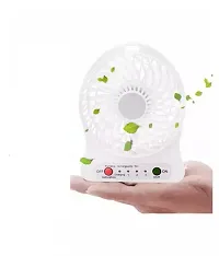 White color  3 Speed Portable Fan-thumb2