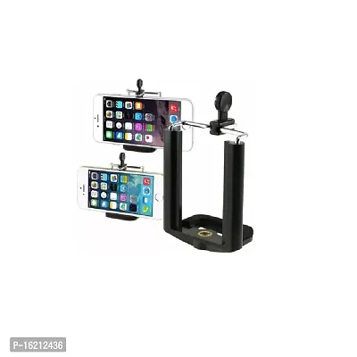 Stand Clip Bracket MOBILE Holder Monopod / TRIPOD Mount Adapter Monopod  (Black)-thumb4