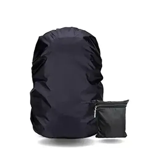 Epriko- Bag Cover Waterproof  Rain Cover for Backpack Schoolbag, Laptop Bag, Dust Proof, Rubberized Material, Black