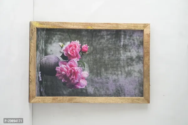 The Decor Mart Pink Peonies Canvas Painting-thumb4