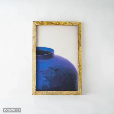 The Decor Mart Blue Vase Canvas Painting-thumb4