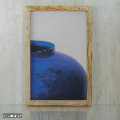 The Decor Mart Blue Vase Canvas Painting-thumb2