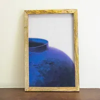 The Decor Mart Blue Vase Canvas Painting-thumb2
