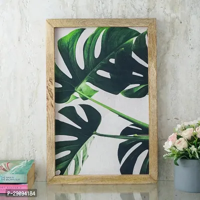 The Decor Mart Tropical Leaf Canvas Painting