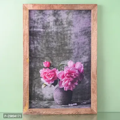 The Decor Mart Pink Peonies Canvas Painting-thumb3