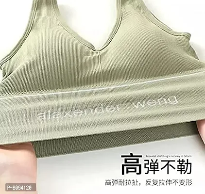 Buy ALBATROZ Women Sports Bra/Padded Sports Bra Slip On for Girls Workout  Bra Gym Bra Running Bra- Padded, Wirefree High Coverage Free Size (28 Till  34) (Light Green, Size_(28to34)) Online In India