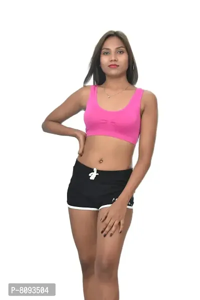 Buy Barshini Sports Bra, Air Bra, Stretchable Non-Padded and Non-Wired Bra  for Women and Girls, Air Bra, Sports Bra, Stretchable Non-Padded Non-Wired  Seamless Bra, Free Size (Free Size, Gajri) Online In India