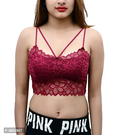 Buy Alishan Pink Cotton Full Coverage Non Padded Bra Bra - 32D