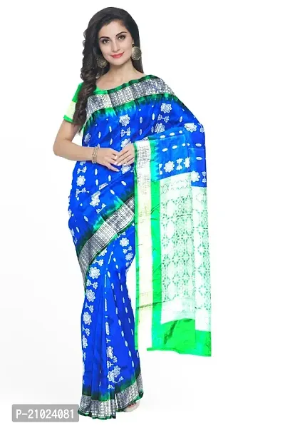 Beautiful Art Silk Saree with Blouse Piece for women