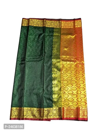 Classic Art Silk Jacquard Saree with Blouse piece