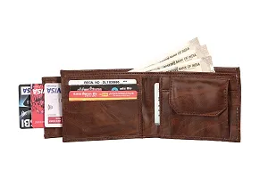 Wood bazar Stylish Mens Leather Wallet | Leather Wallet for Men AZWB_09-thumb3